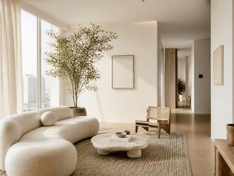 Shivalik Greenfield living room